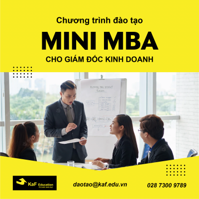 Mini MBA cho Giám đốc Kinh doanh - Khóa học thiết thực và giá trị